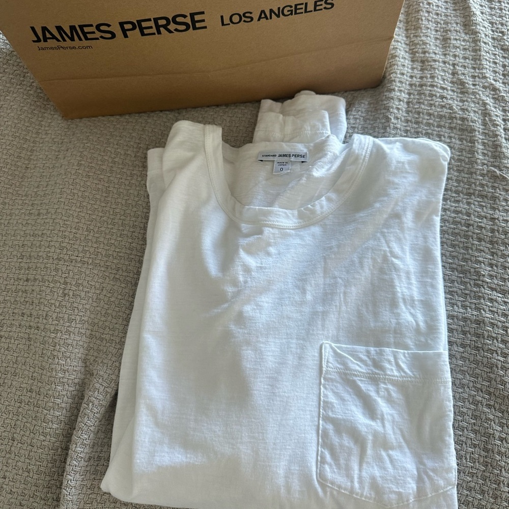James Perse, long sleeve, lightweight T-shirt, small. New